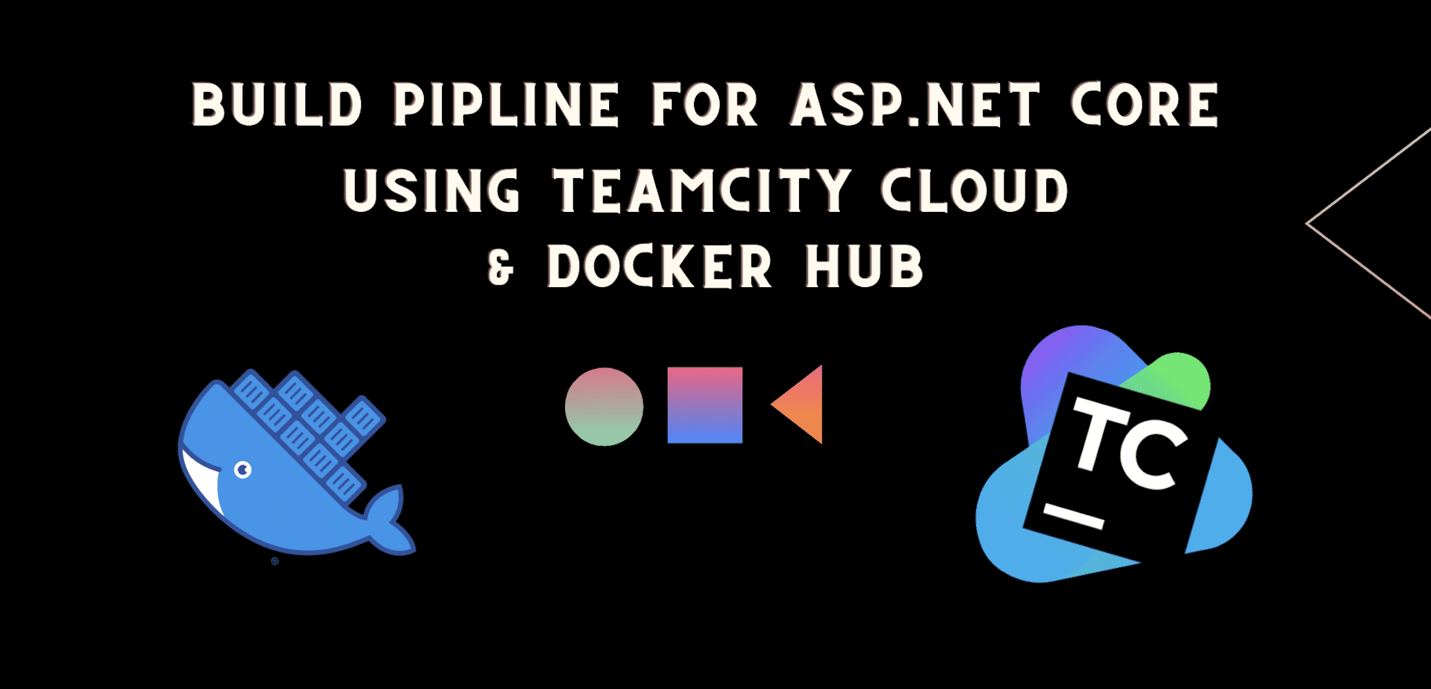 Implementing your first Build Pipeline for Asp.Net Core using TeamCity Cloud & Docker Hub